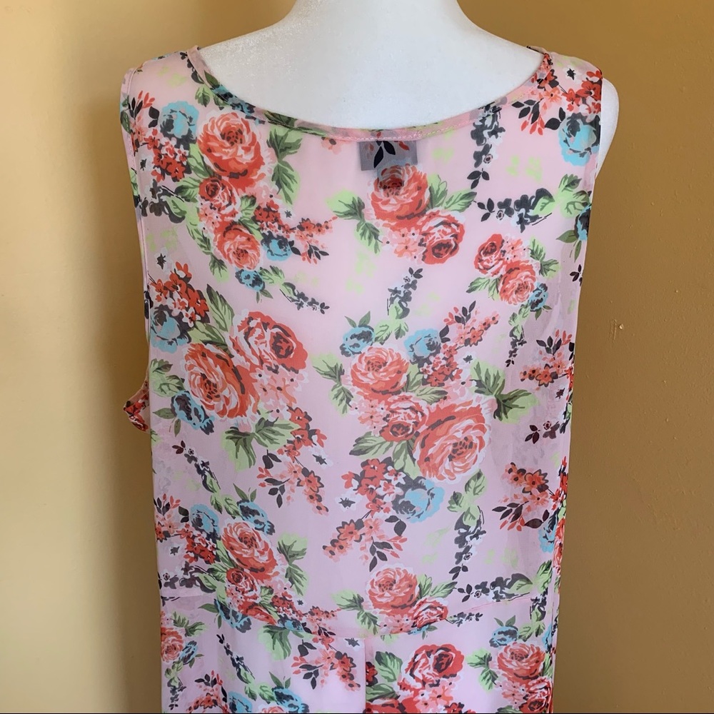 Torrid Duster Summer Spring Button Down Floral Ch… - image 8